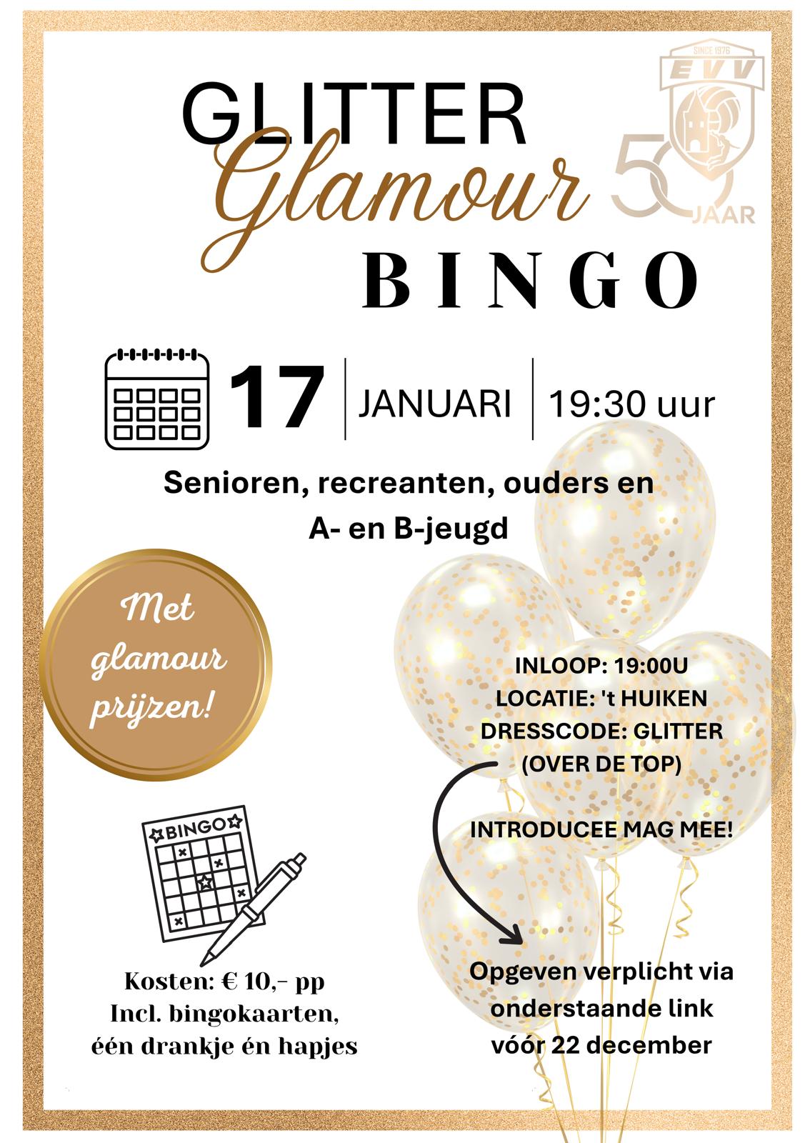Glitter bingo