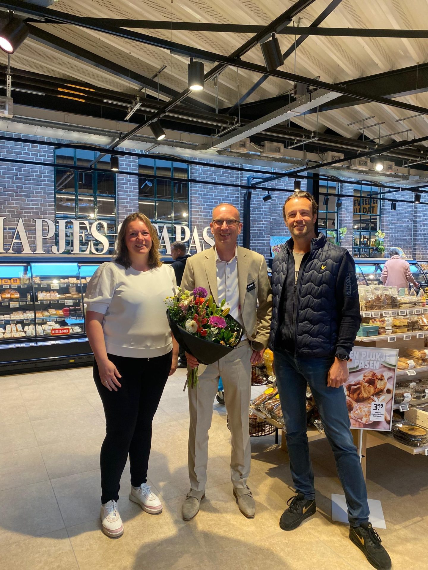 EVV Elburg feliciteert Jumbo Elburg