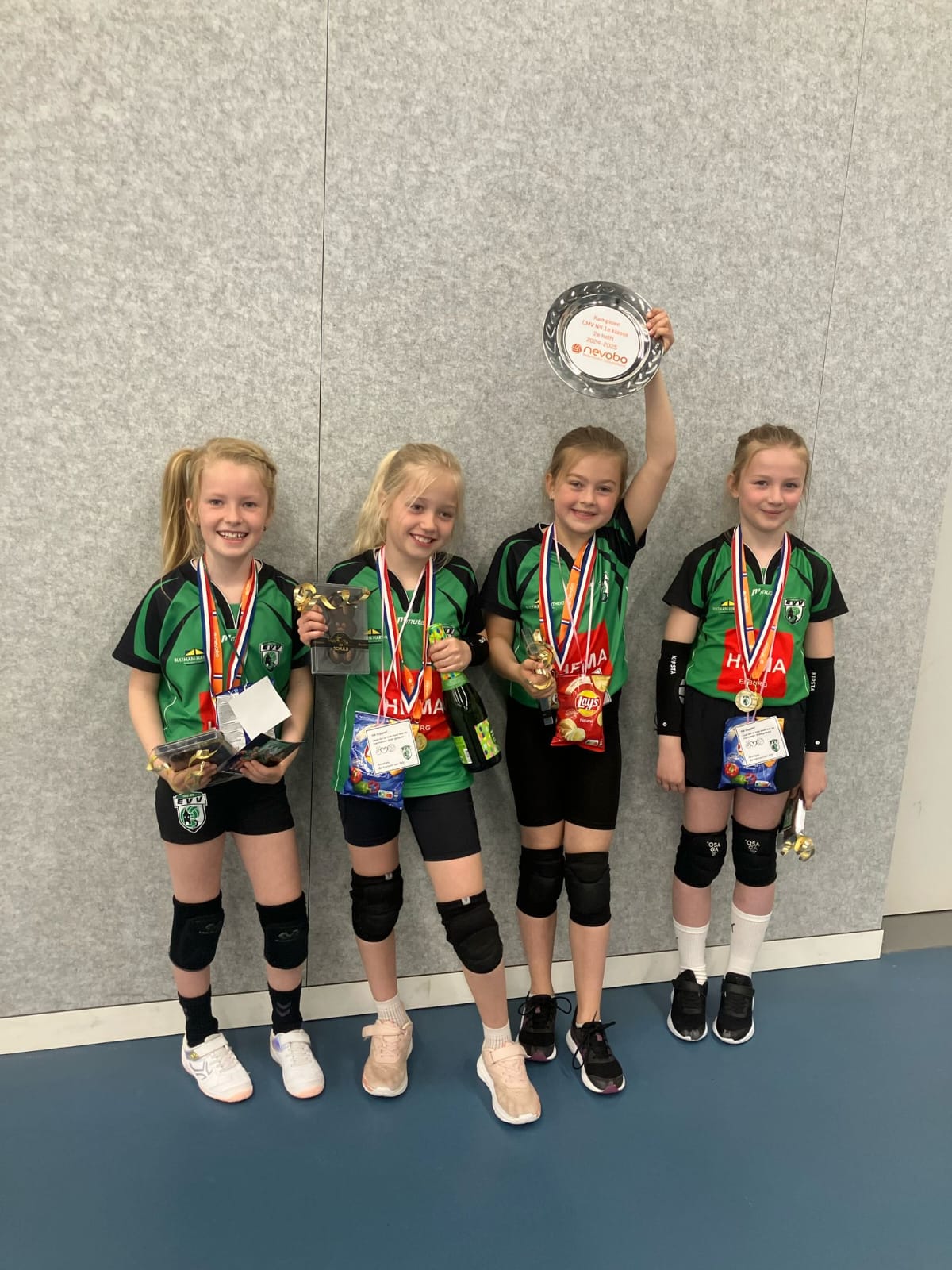 3 CMV Teams kampioen!